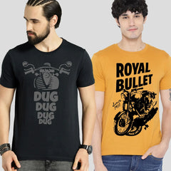 Dug Dug & Royal Bullet Combo Graphic T-Shirts