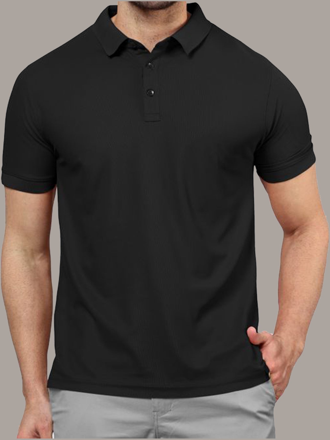 Black & Green Polo T-Shirts Combo Pack