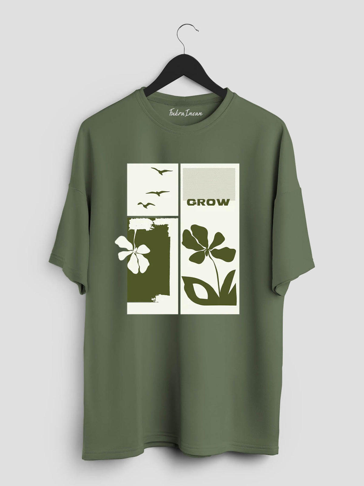 Oversized Grow Green T-Shirt