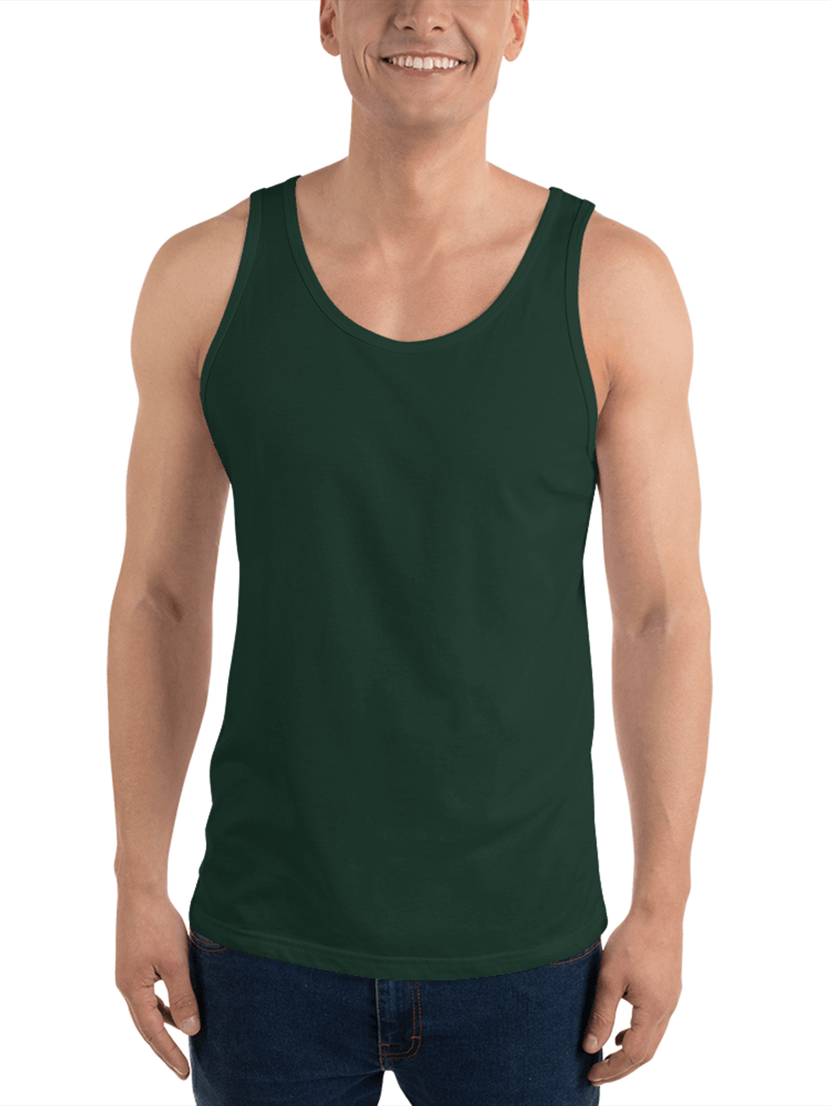 Green Tank Tops