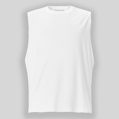 Plain White Sleeveless T Shirts